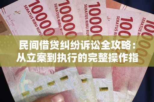 武汉民间借贷纠纷诉讼全攻略：从立案到执行的完整操作指南