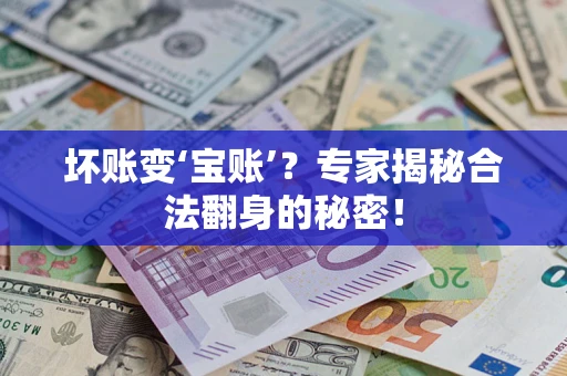 武汉坏账变‘宝账’？专家揭秘合法翻身的秘密！