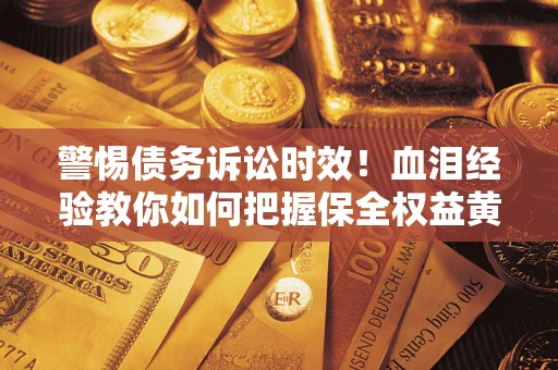 武汉警惕债务诉讼时效！血泪经验教你如何把握保全权益黄金期