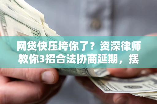 武汉网贷快压垮你了？资深律师教你3招合法协商延期，摆脱暴力催收！