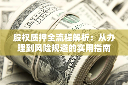武汉股权质押全流程解析：从办理到风险规避的实用指南