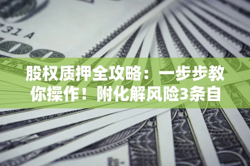 武汉股权质押全攻略：一步步教你操作！附化解风险3条自救法则