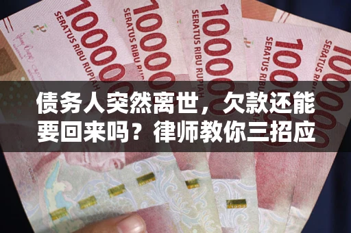 武汉债务人突然离世，欠款还能要回来吗？律师教你三招应对