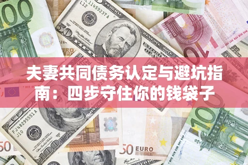 武汉夫妻共同债务认定与避坑指南：四步守住你的钱袋子