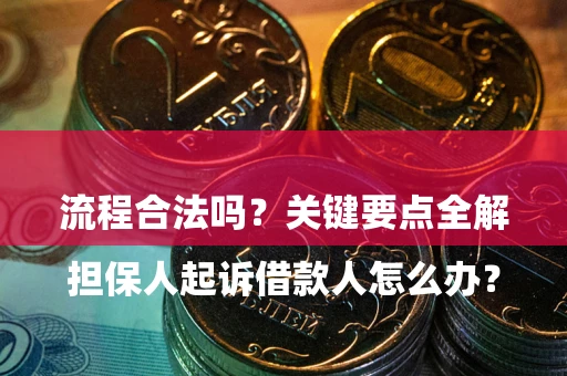 武汉

担保人起诉借款人怎么办？流程合法吗？关键要点全解析