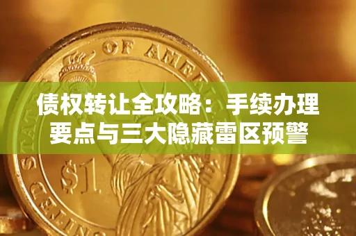 武汉债权转让全攻略：手续办理要点与三大隐藏雷区预警