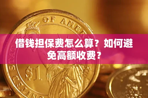 武汉借钱担保费怎么算？如何避免高额收费？