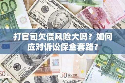 武汉打官司欠债风险大吗？如何应对诉讼保全套路？