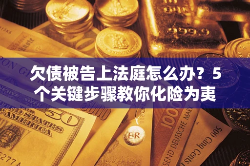 武汉欠债被告上法庭怎么办？5个关键步骤教你化险为夷